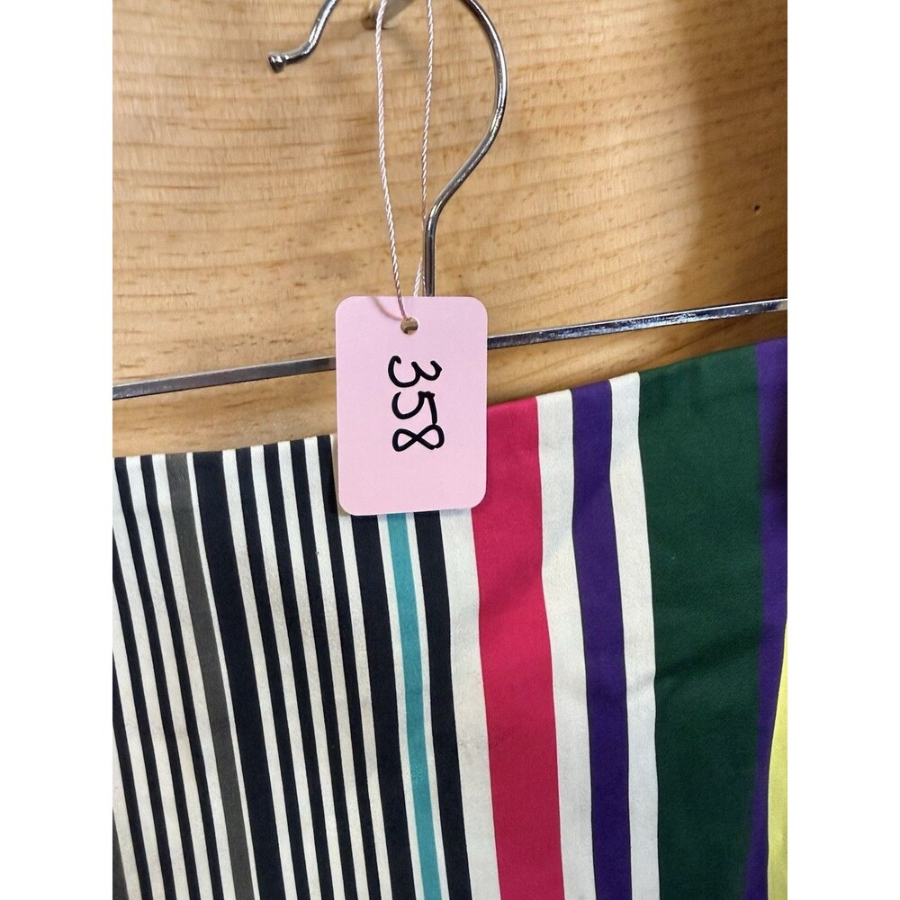 Carlisle women's 2 Piece Shirt And Blouse Size 6 Multi Striped Classic NWT - Picture 9 of 9